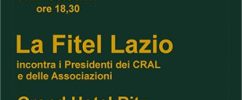 La Fitel Lazio incontra i dirigenti dei Cral e delle Associazioni